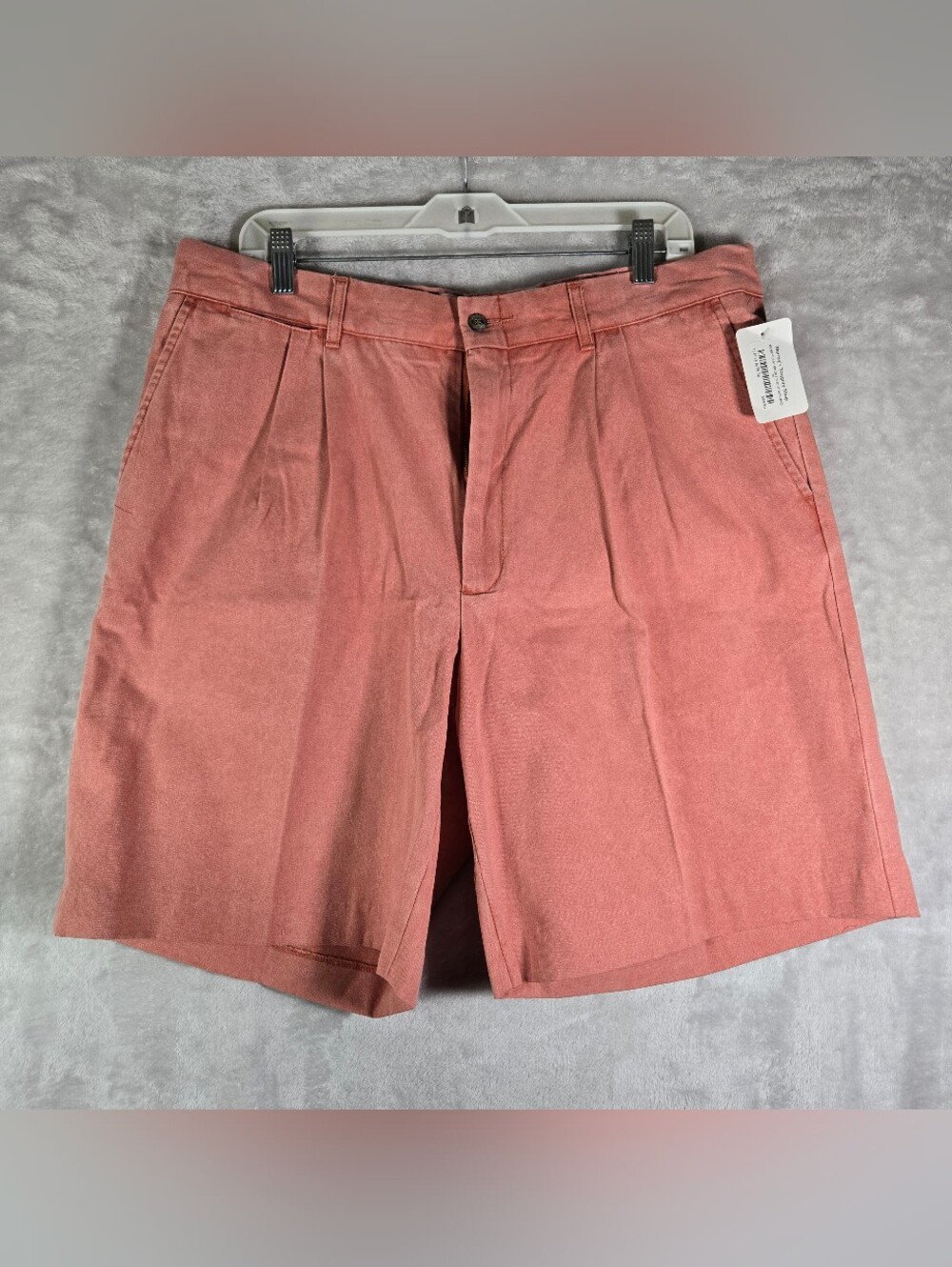 Murray's Toggery Shop Chino Shorts Size 36 100% Cotton Nantucket Red 9.5" NWT